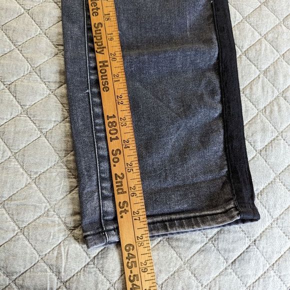 Torrid drawstring jeans size 1 black wash - Picture 2 of 9